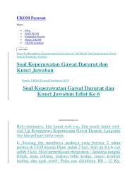 Check spelling or type a new query. Ukom Perawat Pdf