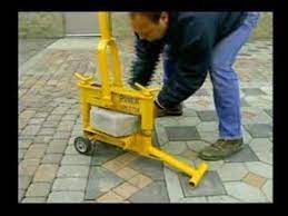 Harbor freight tools power tools 20 ton log splitter. Paver Splitter Pave Tech Hardscape Outfitter Youtube