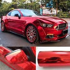 #vinyl #wrapping a #zx12 #streetbike in #redchrome with #carbonfiber accents. Bubbles Free Car Part Glossy Mirror Chrome Diy Vinyl Wrap Sticker Sheet Red Ab Ebay