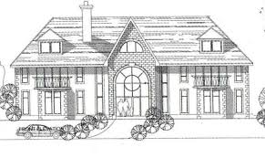 Draw Big House Home Plans Blueprints 24431 House roof drawing #bigarchitects pinned by www.modlar.com. draw big house home plans
