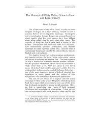 Abogado habilitado, abogada habilitada loc nm, loc nf locución nominal con flexión de género: Pdf The Concept Of White Collar Crime In Law And Legal Theory