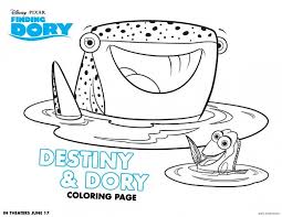 Disney finding dory coloring pages. Finding Dory Coloring Pages Printables