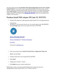 Tp link 150mbps wireless n adapter driver for windows 7 32 bit, windows 7 64 bit, windows 10, 8, xp. Ada Yang Sudah Mencoba Cara Membuat Wifi Tanpa Menggunakan Software Di Pc Ataupun Laptop Windows