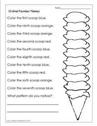 Ordinal Numbers Worksheet 2 Worksheets Kindergarten Math Math Classroom Kindergarten Worksheets