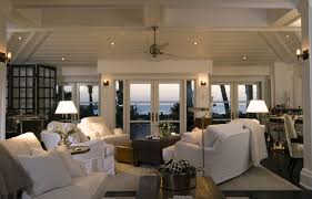 Living Room Family Room Beach House Room With A View White Furniture Slipcover Furniture Traditional Family Rooms Home Family Room