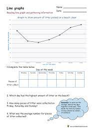 Data Handling Ideas For Teachers Free Line Graph Printable For Revision Math In Ks2 Teaching Math Ks2 Line Graph Worksheets Line Graphs Graphing Worksheets