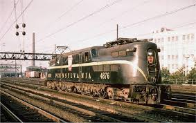 Pennsylvania Railroad Gg 1 4876 Ca 1965 Pennsylvania Railroad Rail Car Train