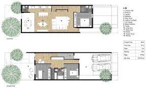 Terrace House Plan Denah Rumah Desain Desain Rumah