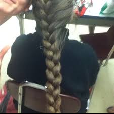 Combining two different braiding techniques, this style is perfect for anyone with long hair and a little extra time on their hands. Longest French Braid I Have Ever Done French Braid Hair Wrap Hair Styles