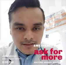 LA COMUNIDAD DE YO SOY MEDICO 17 FELICITA AL DR. JOSE EFRAIN RAMOS. El es  el Dr. Jose Efraín Ramos Martínez o Dr Chuck joven urgenciólogo que trabaja  en Hospital Regional de