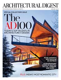 Architectural Digest January 2016 By Dlb Architectural Digest Magazine Architectural Digest Architecture Today