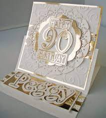 Birthdaybuzz.org can back up you to get the latest instruction practically grandma 90th birthday card. The Oldest Member Of The Church That I Attend Was 90 This Weekend And I 39 M Showing The Card I Special Birthday Cards Birthday Cards For Women Birthday Cards