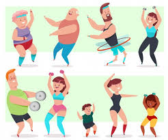 See more ideas about cartoon, cartoon profile pictures, vintage cartoon. Premium Vector Fitness Young And Elderly Men Women And Children Doing Exercise People Workout Cartoon Character Isolated On A White Background Healthy Lifestyle Set For Family