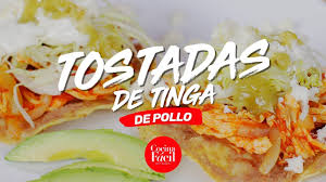Excelentes y sencillas recetas de cocina rapida para preparar los mejores platos! Tostadas De Tinga De Pollo Cocina Facil Youtube