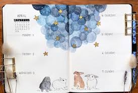 Of course a april bullet journal theme would have to have a rain involved. 20 Adorable April Weekly Spreads For Bullet Journal Addicts Crazy Laura