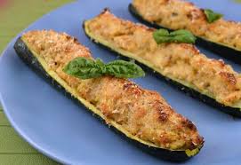 Courgettes Farcies Au Thon Au Thermomix Plat Et Recette Courgettes Farcies Courgette Farcie Au Thon Recette Courgette Farcie