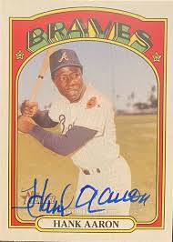 Hank Aaron 2021 Topps Heritage #ROA-HR Real One Autographs Price Guide