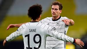 Kai havertz takes the place of leroy sane on the wing, while antonio rudiger replaces niklas sule in defense. Bundesliga Bayern Munich Pair Leon Goretzka And Leroy Sane On Fire In Germany S Nations League Win Over Ukraine