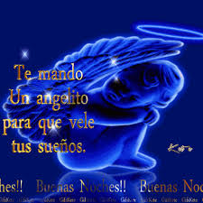 Un angelito.... | Gifs de buenas noches, Imágenes de buenas noches,  Pensamientos de buenas noches