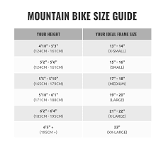 Trek Mountain Bike Size Chart Gary Fisher Superfly 29er Full