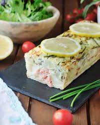 Terrine Au Saumon Courgette Et Chevre Frais En 2020 Terrine Saumon Courgettes Alimentation
