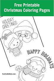 This compilation of over 200 free, printable, summer coloring pages will keep your kids happy and out of trouble during the heat of summer. Free Printable Christmas Coloring Pages Fun Crafts Kids