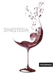 Sinestesia When The Music Meet The Wine Illustration By Silvia Pighetti For Massimago Wine Company Www Sissidesign Wine Logo Design Wine Painting Wine Logo