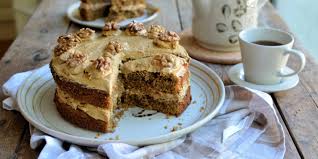 Whether you like yours studded with berries, drizzled with glaze, topped with a crunchy streusel or the best homemade coffee cake recipe. Coffee And Walnut Cake Recipe Great British Chefs