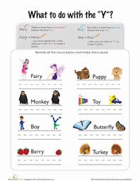 Plural Y Worksheet Education Com