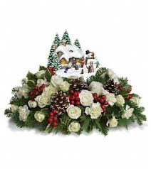 Flowers bloom in abundance as new life emerges from nature. Thomas Kinkade S Snow Time By Teleflora Boulder City Nv Florist