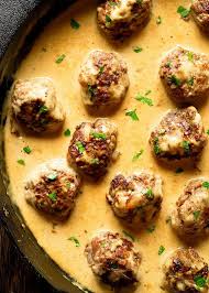 Easy Swedish Meatballs Autumn Comfort Food Meatballs Recipes Savoury Food