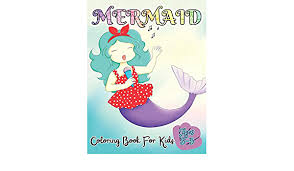 Engage your child's imagination with this pretty mermaid coloring page. Mermaid Coloring Book For Kids Ages 3 5 50 Unique And Cute Coloring Pages For Girls Activity Book For Children Amazon In Creative Publishing Joy Books