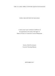 In certain types of contract, it is therefore common for the parties to agree up front what level of. Top Pdf Liquidated And Ascertained Damages Lad And Requirements Of Mitigation 1library