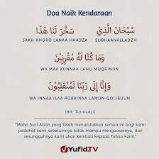 Doa Naik Kendaraan Doa Dan Dzikir Shahih Harian Facebook