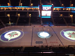 bell mts place section 306 winnipeg jets rateyourseats com