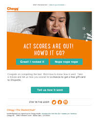 Maybe you would like to learn more about one of these? Chegg Email Art Direction On Behance