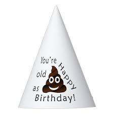 Funny Birthday Hats For Adults Pin On Emoji Birthday Party