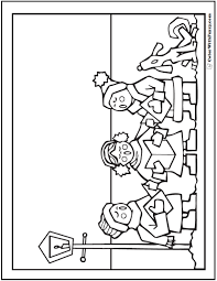 A few boxes of crayons and a variety of coloring and activity pages can help keep kids from getting restless while thanksgiving dinner is cooking. Free Christmas Coloring Pages