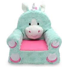 The Sweet Seats Unicorn Soft Chair Not Only Gives Your Child A Comfy And Cozy Place To Relax But Gives Them A New Pla Character Chairs Plush Chair Kids Chairs