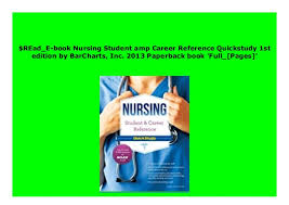 Download P D F Nursing Student Amp Career Reference