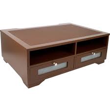 A good printer stand will not only provide a home for a printer but also for extra ink or toner cartridges, paper and other printing essentials. Buy Victor Technology Printer Stand With Shelves And Drawers Mocha Brown B1130 At 140 04