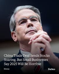 The agreement, announced Monday, cuts tariffs between the two countries  from 125 percent to 10 percent. A separate 20% tariff