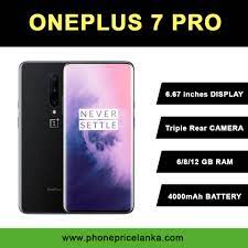 Compare oneplus 7 pro prices from various stores. Oneplus 7 Pro Price In Sri Lanka