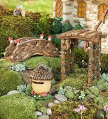Amazon Com Decorative Fairy Village Accessories Set Of 3 Patio Lawn Garden Miniature Garden Fairy Garden Fairy Garden Containers