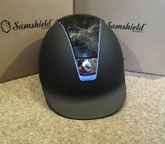 samshield shadowmatt shimmer top with chrome blue 255