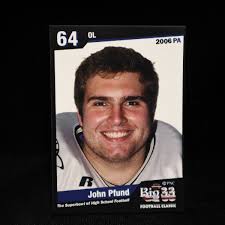 2006 John Pfund Big 33 Pennsylvania "BLUE" High School Football #PA64