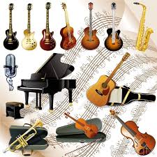 13 Western Musical Instrument Design Vector Musical Instruments Musicals Music Clips