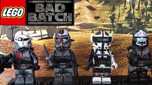 The skywalker saga will feature the main game and the character collection bundle pack with six dlc in addition to packs based on the disney+ series, the mandalorian and the upcoming disney+ animated series star wars the bad batch and more. Lego Star Wars The Bad Batch Crosshair Hunter Tech And Wrecker Minifigures Review Youtube