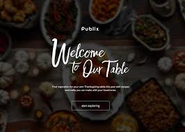 We chose to order a small thanksgiving meal from publix grocery store in our neighborhood. Publix Thanksgiving Awwwards Nominee