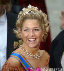 The Daily Diadem: Queen Maxima's Wedding Tiara